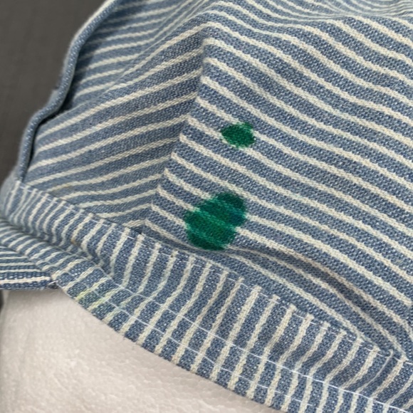 Saint Louis Zoo Engineer Train Conductor Cap Youth 59cm Hickory Stripe Snapback - Picture 7 of 17